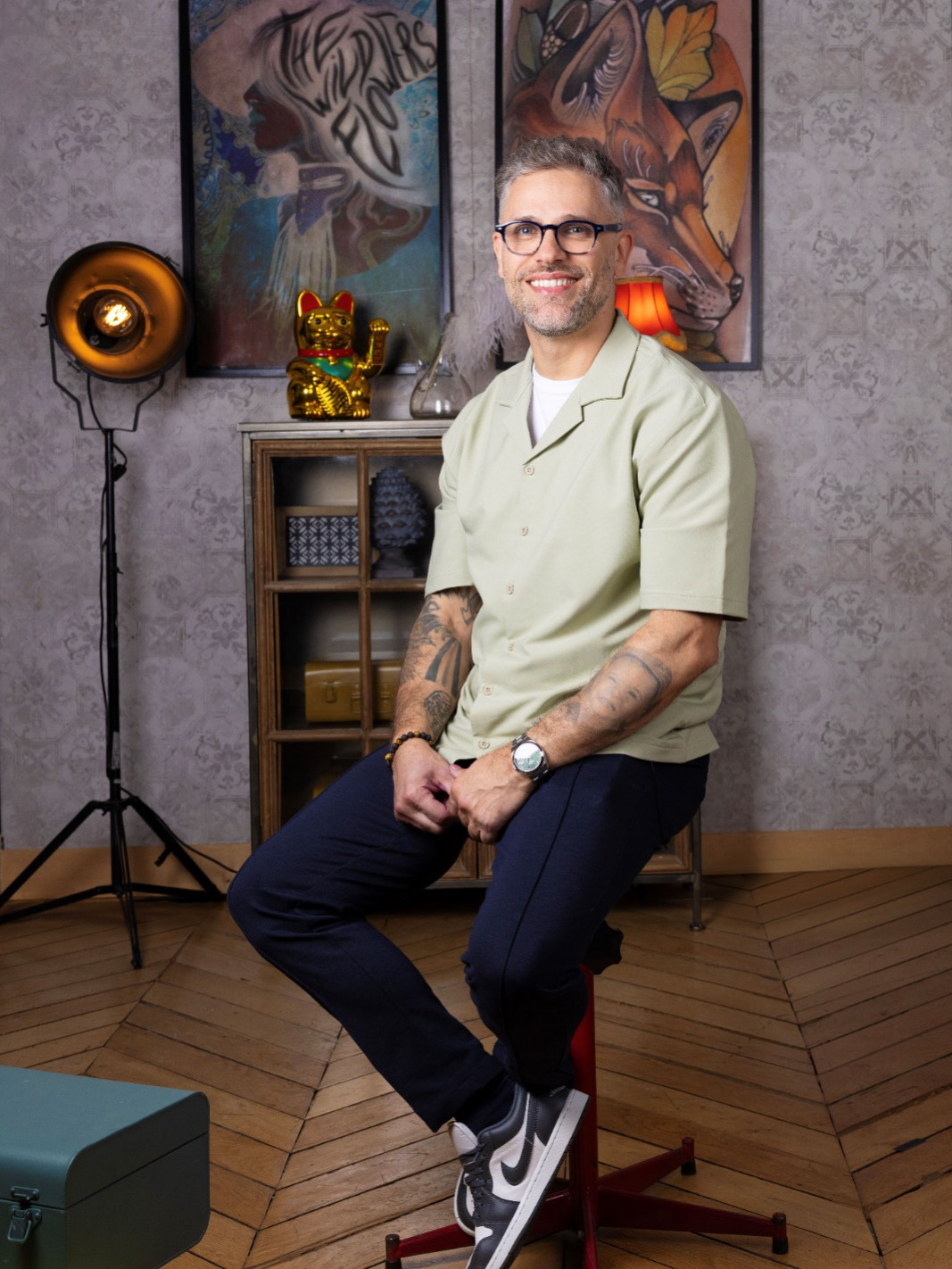 Charly tatoueur portrait