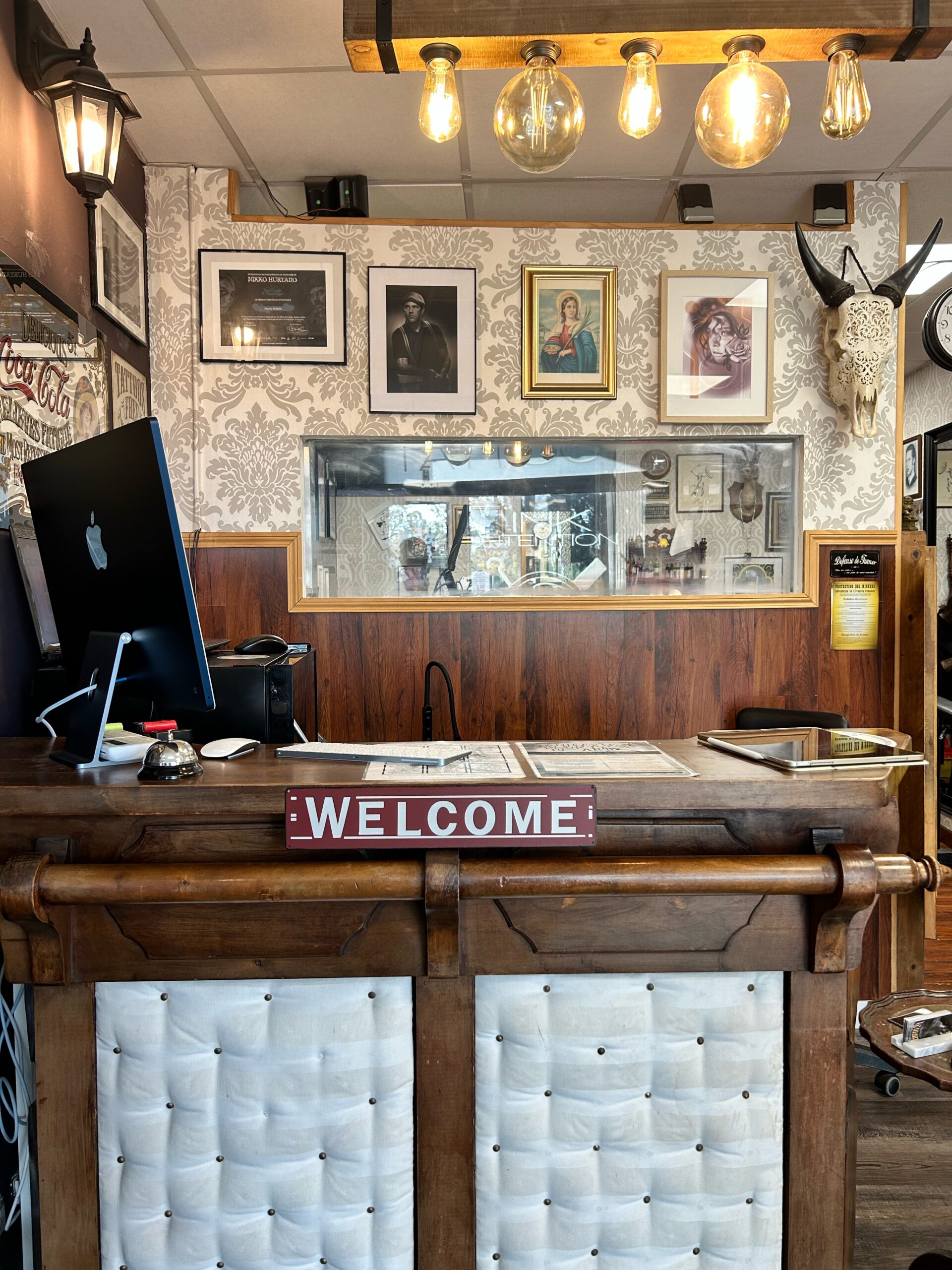 Accueil du studio Ink Intention Cagnes-sur-Mer